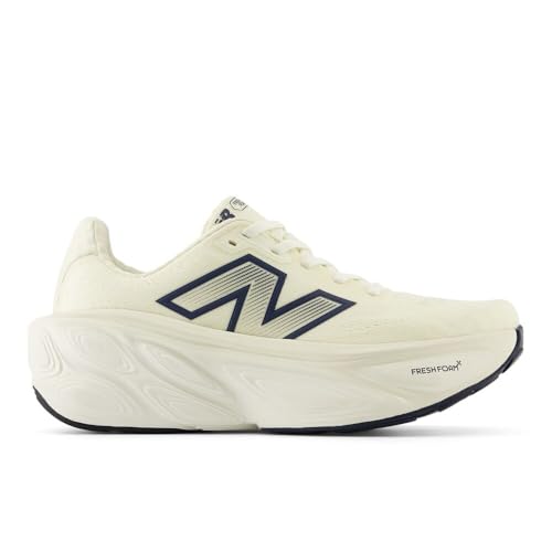 New Balance New Balance Women's Fresh Foam X More V5 Running Shoe, Angora/Sea Salt/Hot Mango, 10.5 W