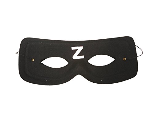 Viving Costumes 201629 Zorro Maske, mehrfarbig, Einheitsgröße Cover
