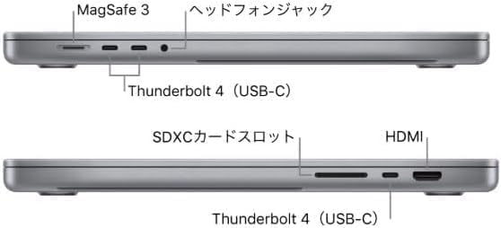 Amazon.co.jp: Apple MacBook Pro 2021 (14インチ,32GB RAM,1TB SSD,M1