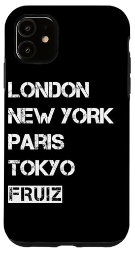 Amo mi ciudad Fruiz - mi hogar Carcasa para iPhone 11