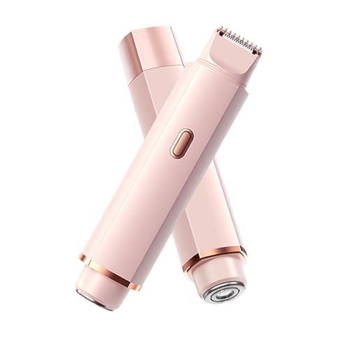 Gqudyi Afeitadora EléCtrica Recargable HúMeda y Seca,2 en 1 Maquinilla de Afeitar EléCtrica de Doble Cabeza,Cabeza de Cuchillo Desmontable,DiseñO de Doble Cabeza,Adecuada para Hombres y Mujeres