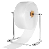 Consfly 24 inch Bubble Wrap Roll Dispenser with Easy Film Replacement, Tabletop Manual Bubble Cushion Foam Wrap Holder for Packing, Moving and Shipping