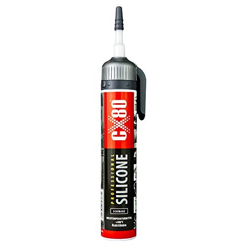 Hochtemperatur Silikon Hitzebeständig 210 ml schwarz Spritzfunktion CX80 Motordichtmasse 3835