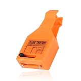 Car Fuse Tester, Automotive Tester Puller Multi Functional Tool with Indicator Light for Pulling and Removing Mini/Standard Blade Fuse, Orange