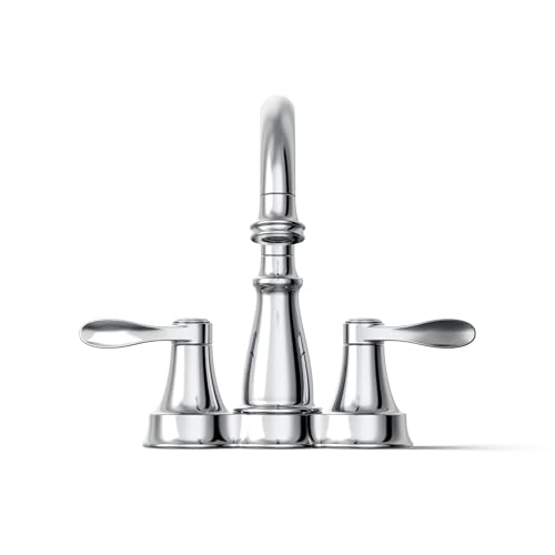Kohler 27378-4-CP Bellera® Centerset Bathroom Sink Faucet, 1.2 gpm, Polished Chrome thumbnail 9