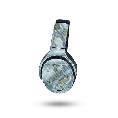 Image of MightySkins Carbon Fiber Skin Compatible with Skullcandy Crusher ANC 2 - Crystal Rock | Protective, Durable Textured Carbon Fiber Finish | Easy to Apply