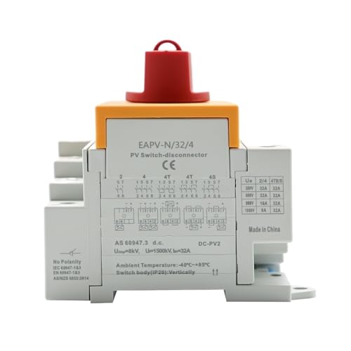 Interrupteur sectionneur rotatif Eapv-n324-w 4 pôles haute durabilité