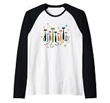 Vintage Retro Mid-Century Modern Look Cats 50s 60s Style Raglan Baseball Tee