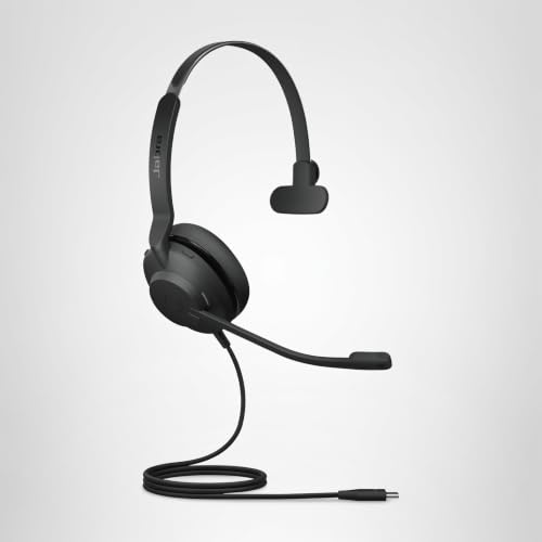 Jabra Evolve2 30 UC Mono Micro casque sur oreille filaire USB C Optimisé pour la CU - vue 5