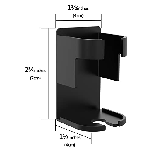 Dodamour 2 Packs Toothbrush Holder Wall Mounted, Electric Toothbrush Storage Organizer Stand Rack, Self Adhesive Toothbrush Hanger For Shower(Black) #TOP1