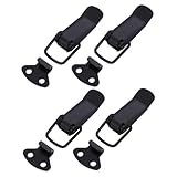 Fermeture sécurisée : la conception de la fermeture à tension assure un verrouillage ferme et stable, empêchant les accidentelles et améliorant la sécurité, loquet d'armoire à ressort, poignée de porte de hangar