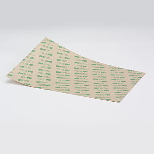 3M Adhesive Transfer Tape Double Linered 7955MP Clear, 24 in x 36 in 5.0 mil (Case of 100)