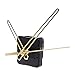 CGTENBS Quartz Clock Movement Mechanism Hands Wall Repair Tool Parts Silent Kit Set DIY Gold Pointer