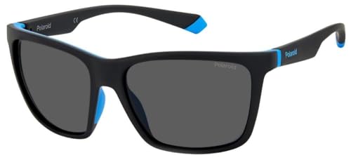 Gafas de Sol POLAROID PLD 2126/S OY4 BLACK AZURE 58/15/140 Hombre