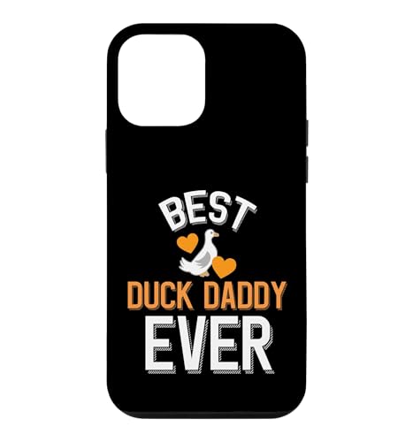 Best Duck Daddy Ever Cute Duck With Heart �X�}�z�P�[�X iPhone 12 mini �p
