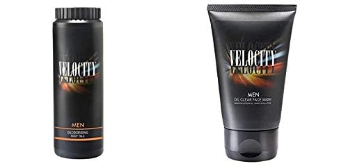 Men Deodorising Body Talc and Oil Clear Face Wash Combo for Daily Grooming-picture-37