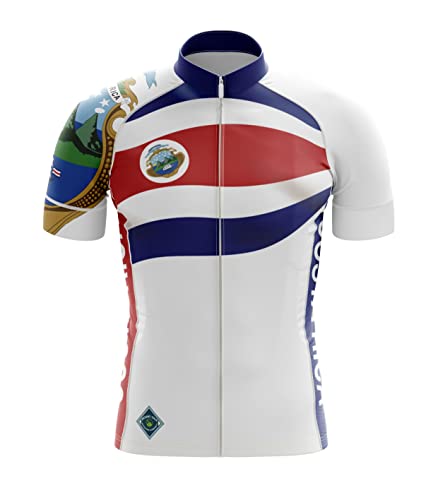 Mount Yale Outdoor Company Team Costa Rica Waving Proudly Men's Cycling Jersey & Short Set Cover