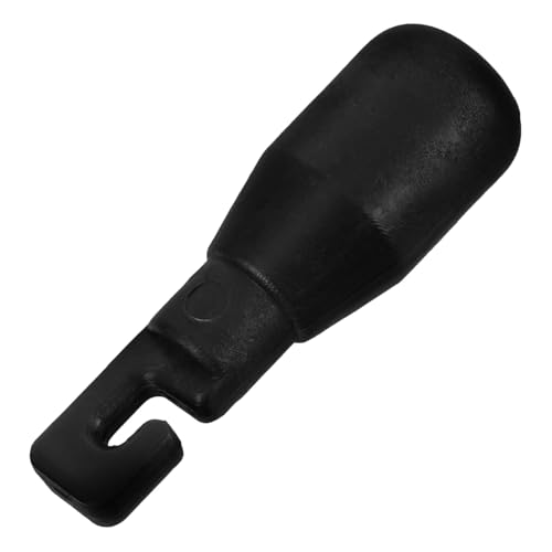 BCOATH Cane Head for The Blind Walking Stick Ends Compact Crutch Tip Cane Tip Cane Crutch Accessories Hand Grip Crutches for Adults Rolling Tip Trekking Pole End Caps Plastic Black