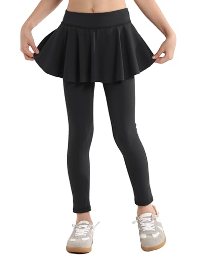Hvididan Leggings Uniforme Escolar para Meninas, Calças para Meninas Crianças, Saia com Babados, Rou