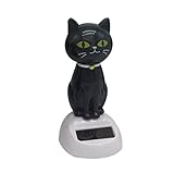 NBVC Auto Ornament solarbetriebene lustiges Kopfschütteln Spielzeug Auto-Zubehör Auto Windowsill Autozubehör Innendekoration Ornament (Color : 01)