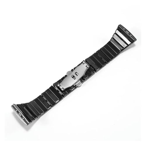 Bracelet de montre en céramique avec boucle déployante double pression