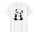 Süßer Pandabär T-SHIRT Panda Mädchen Baby Bär Kinder