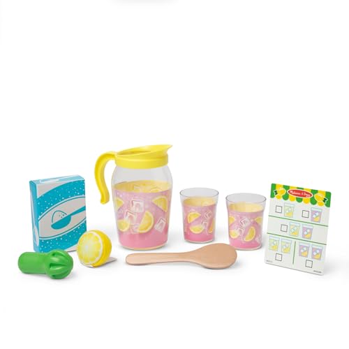 Melissa & Doug Lemonade Pretend Play Food and Drink Toy Set with...