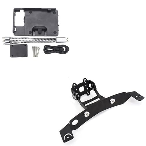 Support GPS moto BMW K1200GT pour éviter les pannes de batterie en route