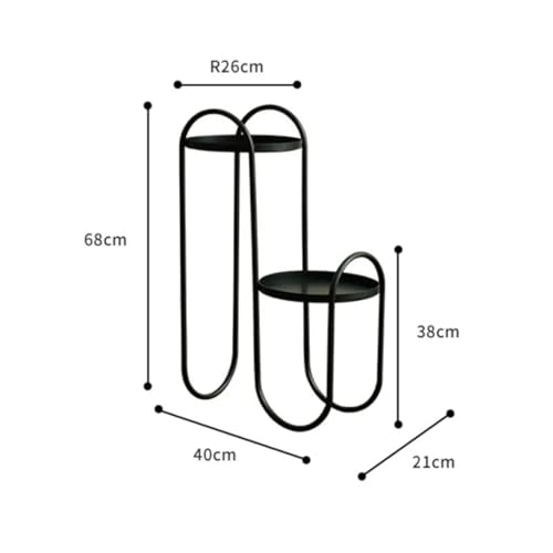 Support de pot de fleur réglable en hauteur pour optimiser l'espace - 3