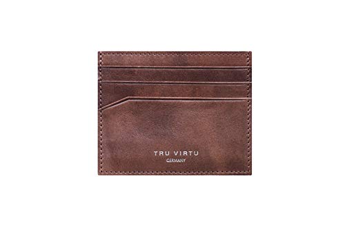 TRU VIRTU Wallet Soft (Natural Brown)