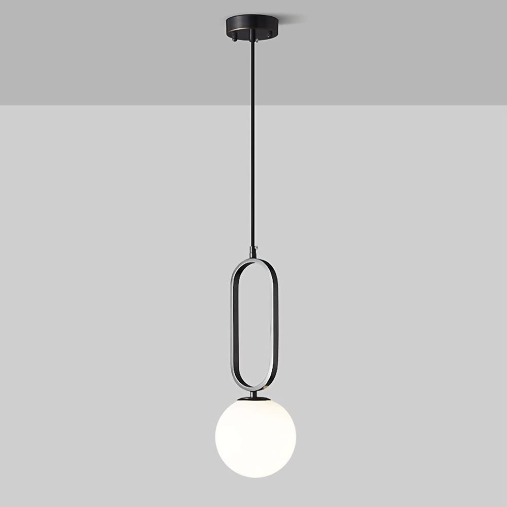 Accesorios de iluminación E14 con pantalla de bola de vidrio para evitar deslumbramientos