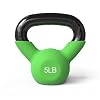 Mikolo Neoprene Coated Cast Iron Kettlebells 5-30LB Set, Solid Weight Set with Wide Grip Handle and Flat Bottom, Ideal for Full Body Strength Training at Home Gym