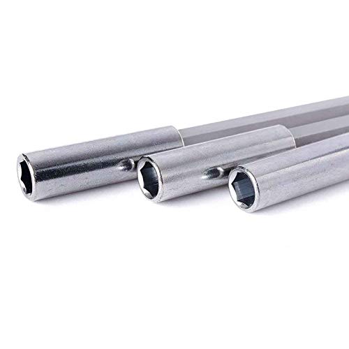 Obpsfy 10Pcs Bit Holder Magnetic Extension Screwdrivers Socket, 1/4" Hex Shank Quick Release Drill Bits Holder Tools Set For Screws, Nuts, Drills, Handheld Drivers (2", 2.3", 3", 4", 6") #TOP2