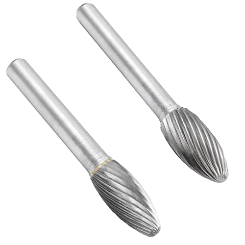 Fresa rotatoria de carburo de tungsteno Utoolmart 10mm ovalada miniatura 1