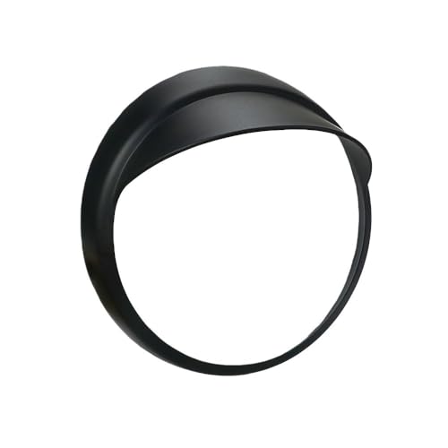 Pare-soleil en carbone pour phare moto, protection efficace contre reflets