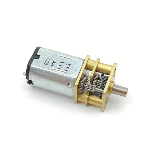 Moteur réducteur couple élevé N20 DC 3V 6V avec engrenages en métal durables