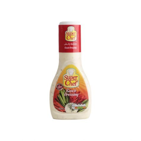 SUPER CHEF DRESSING RANCH PET 267ML