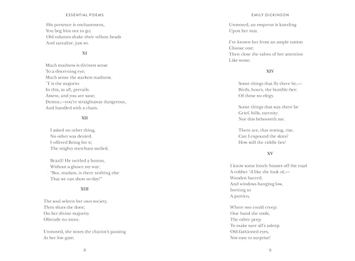 Image of Essential Poems (Signature Gilded Editions)