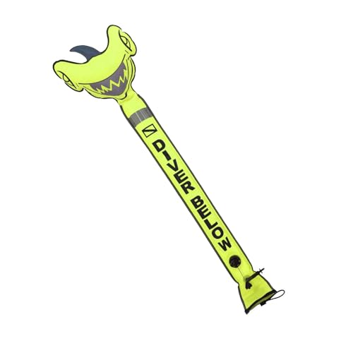 Laikoutd Dives Surfaces Marker Buoys High Visible Inflatable Diving Buoys Scubas Diving Surfaces Signals Marker for Underwater