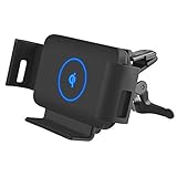 DearHot 15W Qi Wireless Car Charger Mount Holder Compatible for Samsung Galaxy Z Fold3 Z Fold2 Fold S21 Ultra Xiaomi Mix Fold iPhone 13 Pro Max 12 Pro 4.3in-6.9in Phone Auto Clamp Fast Car Charger