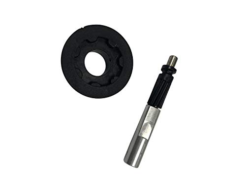 ENGINERUN 445 450 Oiler Oil Pump with Worm Gear Compatible with Husqvarna 340 345 EPA 350 435 445 450 525 Chainsaw Replacement Parts OEM Ref 503932101+ 537154801 - Thumbnail 2