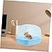 UPKOCH Hamster Sand Bath Container Compact Plastic Sauna Box for Small Pets for Hamsters Chinchillas and Gerbils Multiuse Design for Bathing