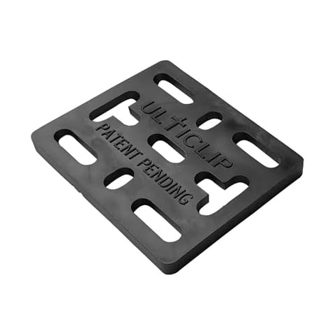 Ulticlip Unisex - Adult Ultiplate Accessory, Black, 6.6 Cover
