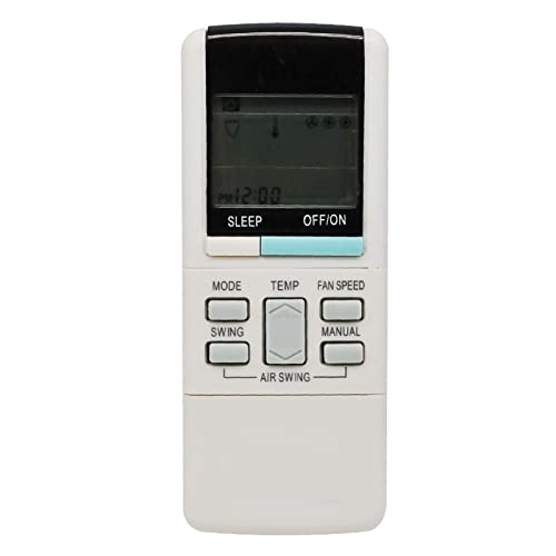 Air Acondicionador Reemplazo Remoto Controlador Compatible con Aire Acondicionado Nacional A75C380...