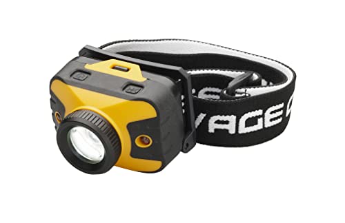 Frontale Savage Gear Uv Zoom 400 Lumens à inclinaison réglable et faisceau modulable