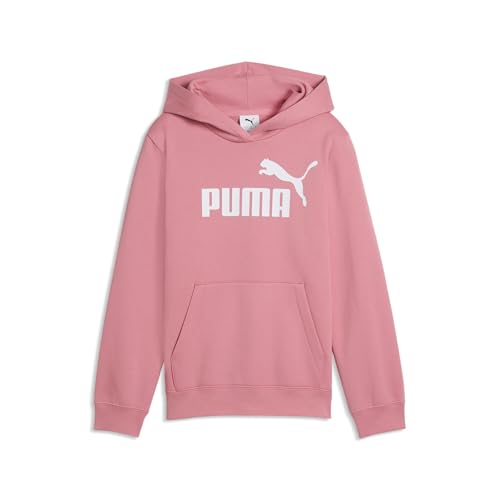 PUMA Youth Unisex ESS No. 1 Logo Fleece Hoodie - Pink 9-10 Years