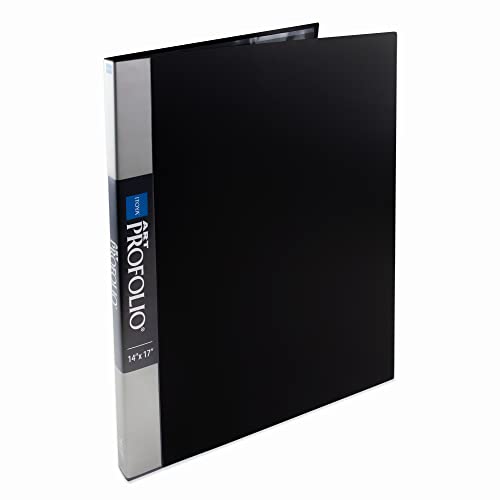 Porte-vues noir Itoya IA-12-14 pour organiser et présenter vos croquis d'art