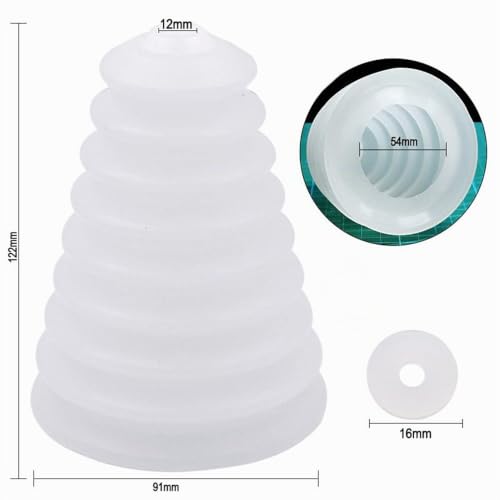 Miniatura 7 de Tiardey 2 Uds Colector De Polvo De Taladro Eléctrico De Goma,Martillo Eléctrico Cubierta A Prueba De Polvo Dispositivo De Tazón De Polvo Herramienta Eléctrica Accesorios De Utilidad