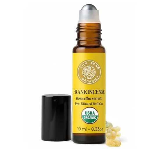 Silk Road Organic Frankincense Roll On, 10ml