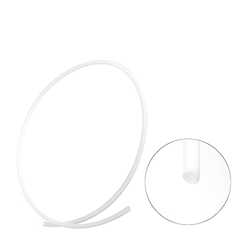 Image of Othmro PTFE Teflon Bowden Tube 3.28ft-6mm ID x 7mm OD-Milky White Connector Tubing for 3D Printer-1PCS